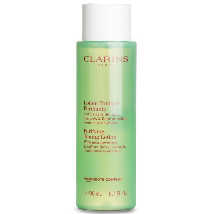 Clarins Meadowsweet & Saffron Flower Extracts 200 Ml Purifying Toning Lotion