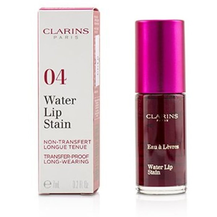 Clarins Water Lip Stain # 04 Violet Water (W) 7 Ml Lipstick