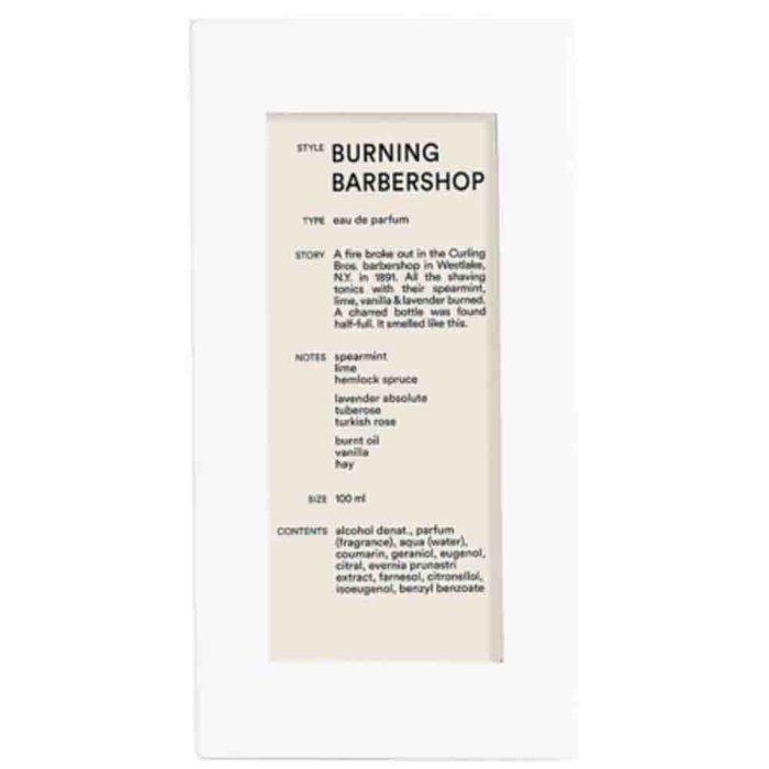 D.S.& Durga Burning Barbershop (M) Edp