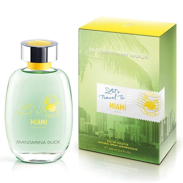 Mandarina Duck Let's Travel To Miami For Man (M) Edt
