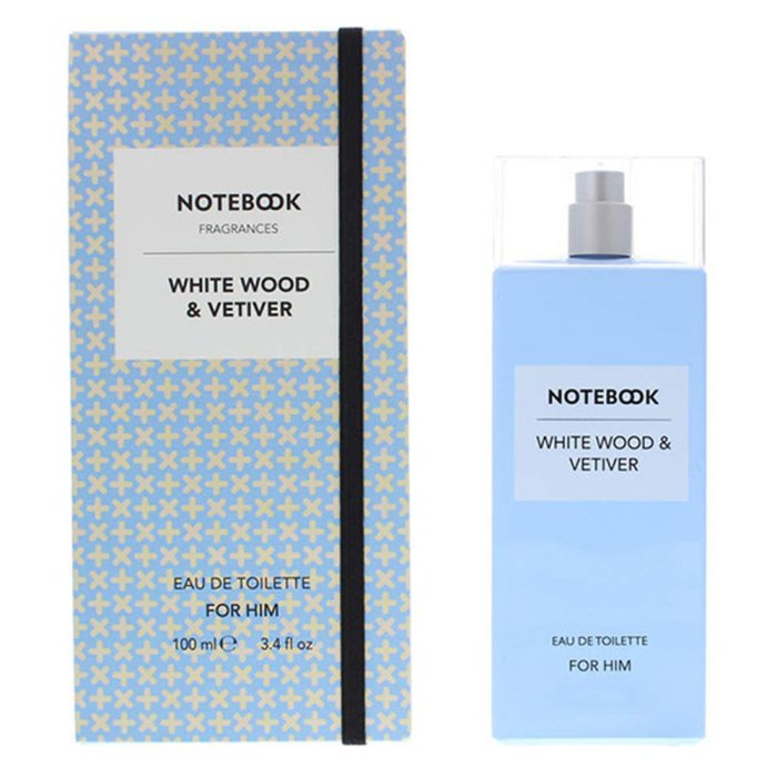 Notebook White Wood & Vetiver (M) Edt
