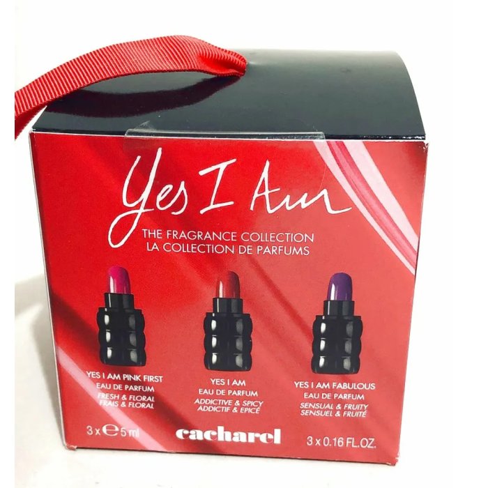 Cacharel (W) Mini Set Edp 3 X 5 Ml (Yes I Am Glorious + Yes I Am + Yes Iam Fabulous)