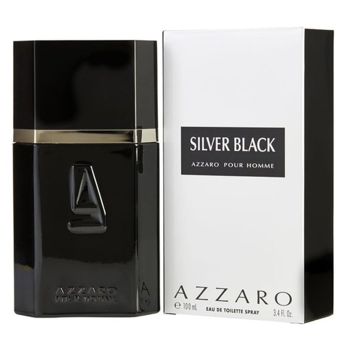 Azzaro Silver Black (M) Edt 100 Ml