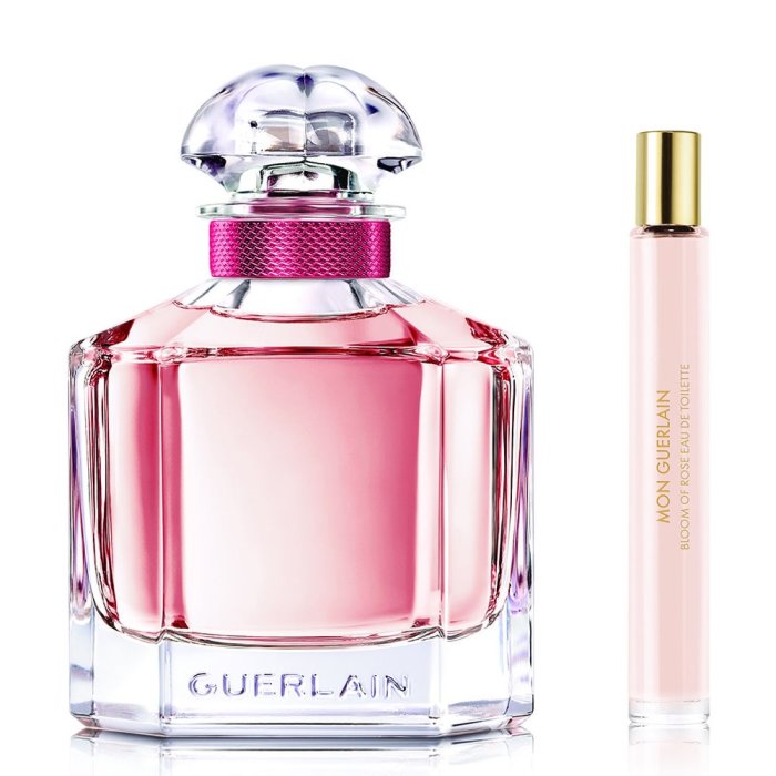 Guerlain Mon Bloom Of Rose (W) Edt + Edt Travel Set