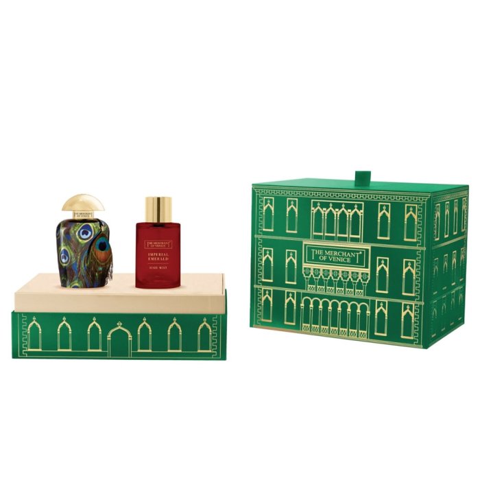 The Merchant Of Venice Imperial Emerald (W) Set Edp Concentree + Parfum Hair Mist