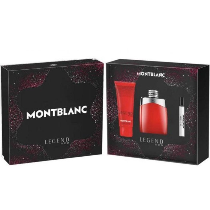 Mont Blanc Legend Red (M) Set Edp + Edp 7. + Sg (New Pack)