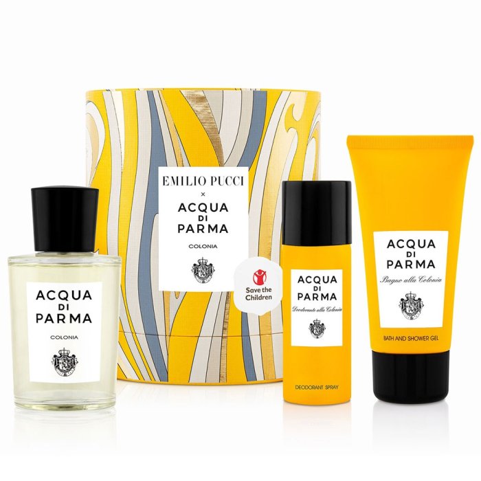 Acqua Di Parma Blu Mediterraneo Mirto Di Panarea (U) Set Edt 75 Ml + Sg 40 Ml + Bl 50 Ml