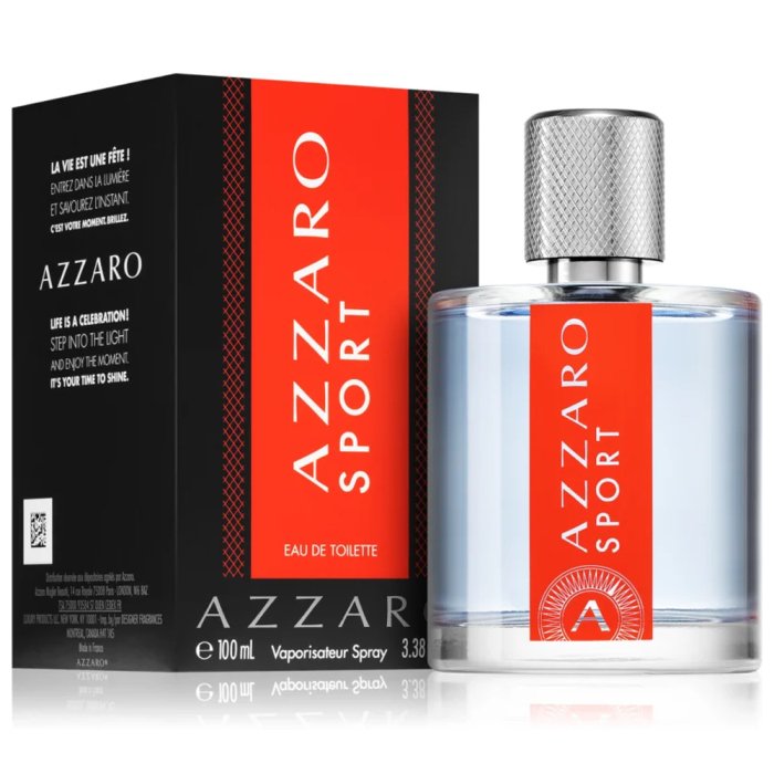 Azzaro Sport (M) Edt 100 Ml (Black Box)