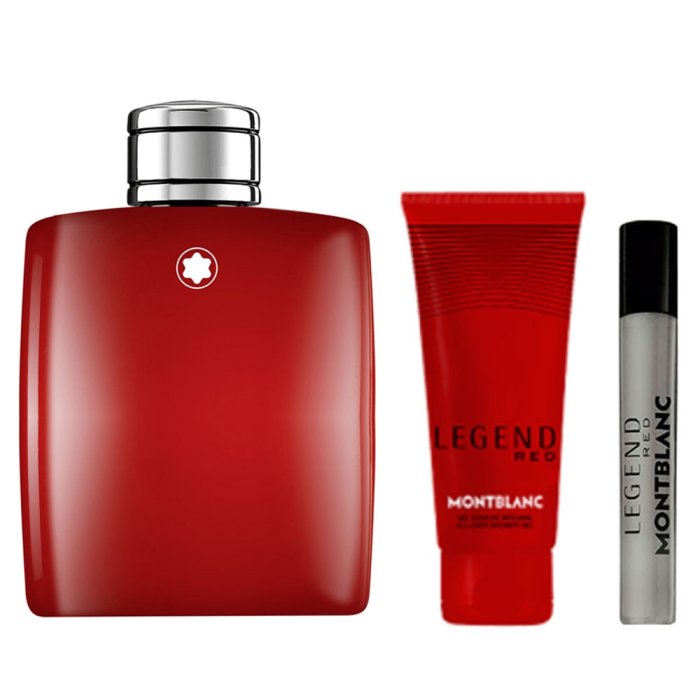 Mont Blanc Legend Red (M) Set Edp + Edp 7. + Sg