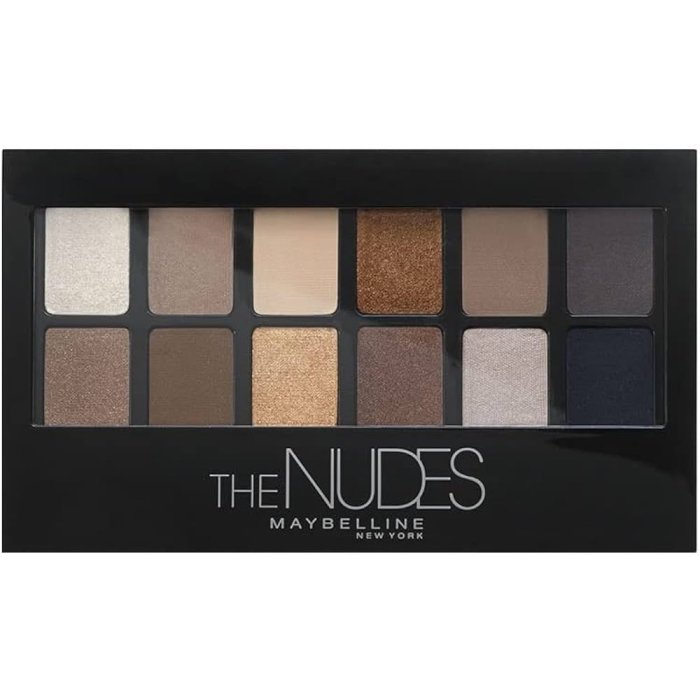 Maybelline New York (W) Nudes Of New York Multicolor Eyeshadow Palette