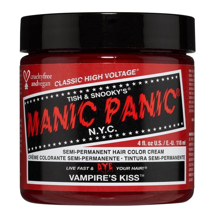 Manic Panic Permanent Vamire's Kiss (U) Hair Color Cream