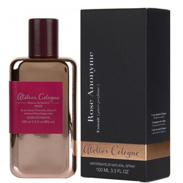 Atelier Cologne Rose Anonyme (U) Extrait Pure Perfume 100 Ml