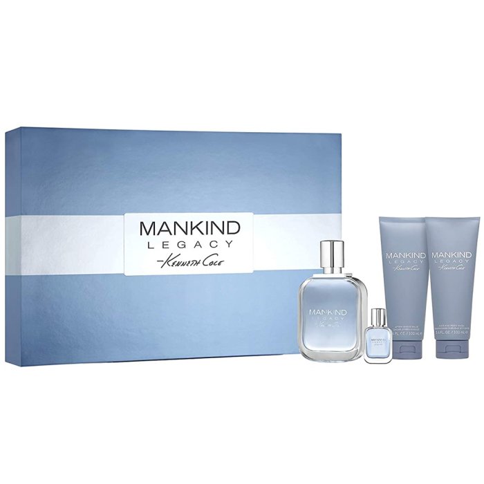 Kenneth Cole Mankind Legacy (M) Set Edt + Edt + Asb + Hair & Bw Shampoo