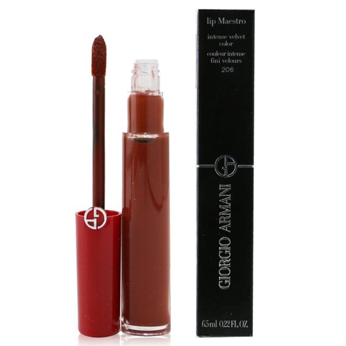 Giorgio Armani Lip Maestro Intense Velvet Color # 206 Cedar (W) 0.22 Oz Lipstick
