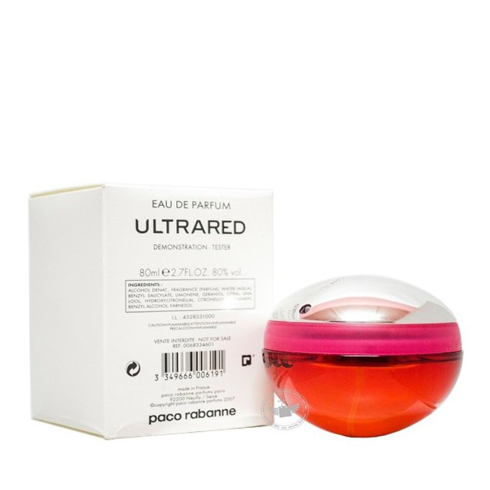 Paco Rabanne Ultrared (W) Edp Tester