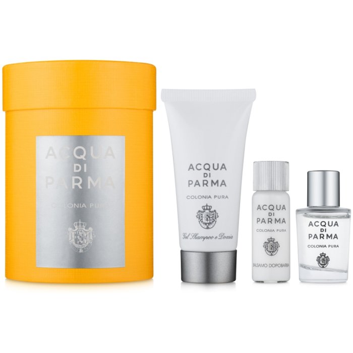 Acqua Di Parma Colonia Pura (U) Mini Set Edc 5 Ml + Hair & Sg 20 Ml + Asb 5 Ml