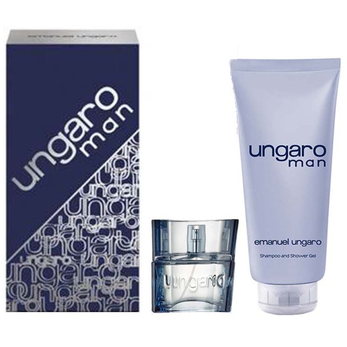 Emanuel Ungaro Ungaro Man (M) Set Edt + Shampoo & Sg