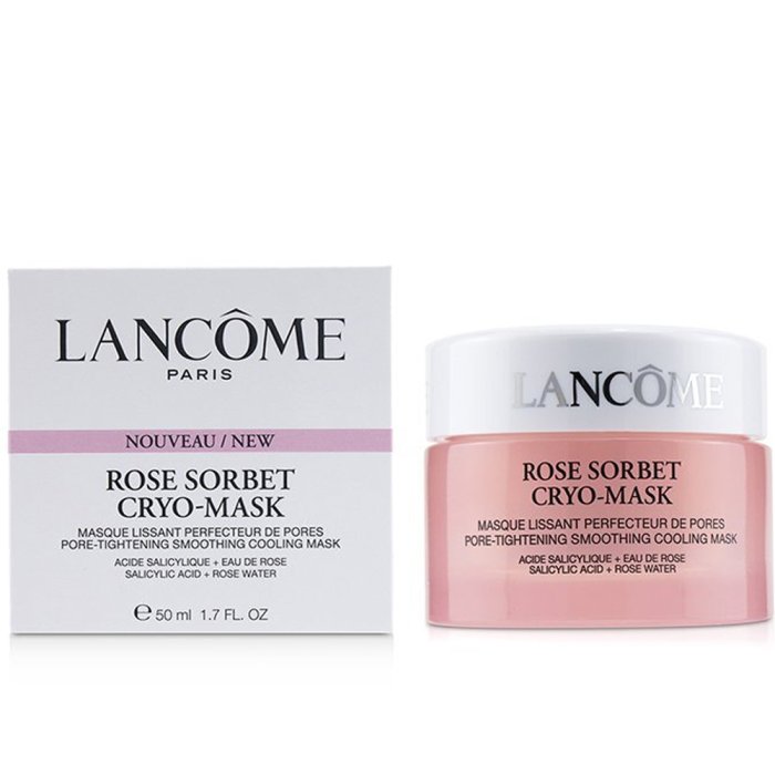Lancome Rose Sorbet Cryo Mask Pore Tightening Smoothing (U) 50 Ml Cooling Mask