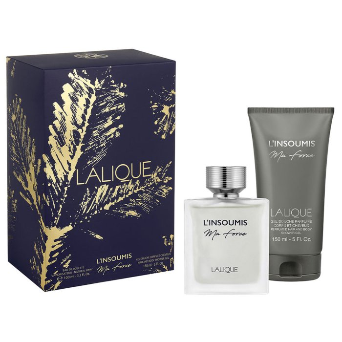 Lalique L'insoumis Ma Force (M) Set Edt + Sg