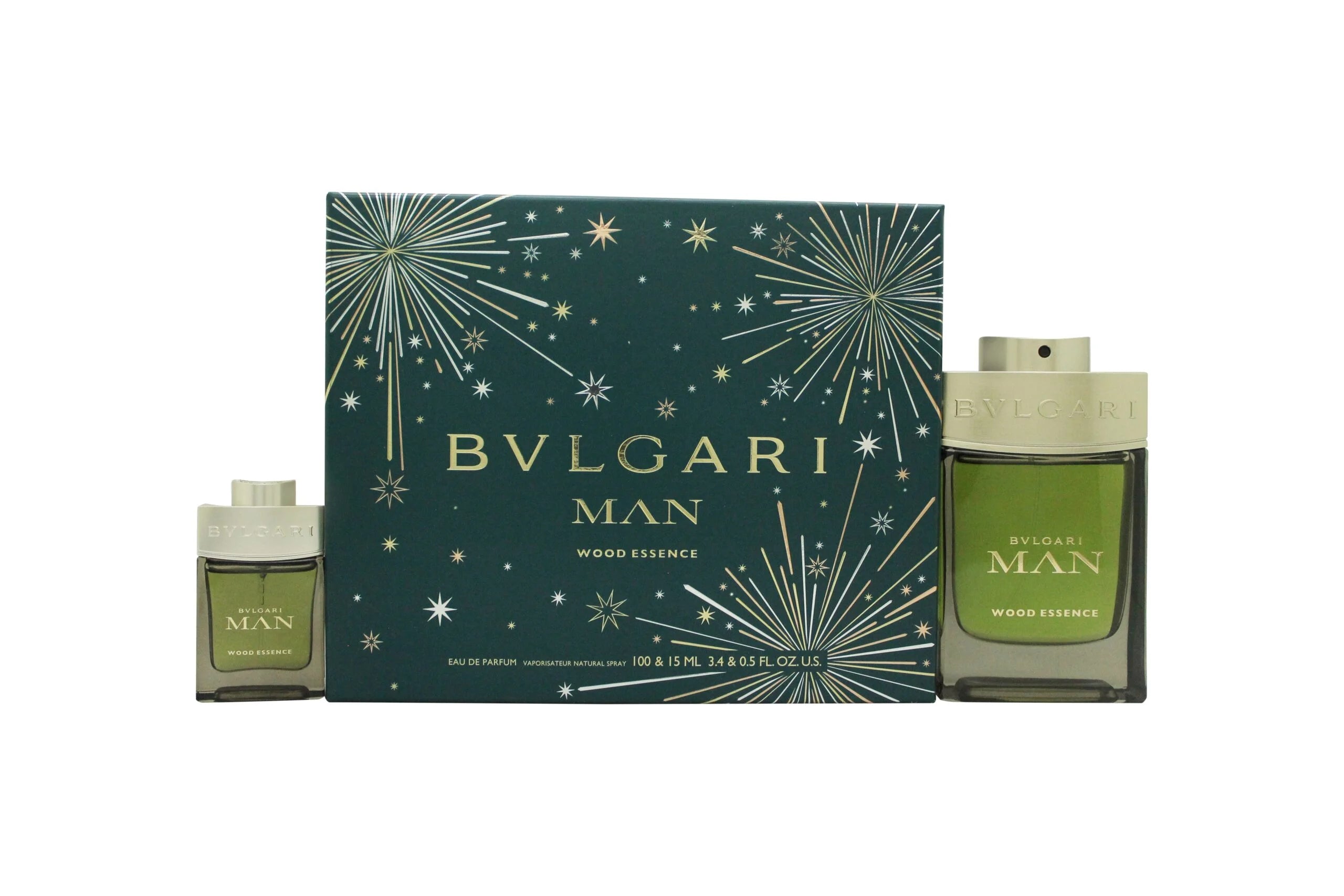 Bvlgari Man Wood Essence (M) Set Edp 100 Ml + Edp 15 Ml