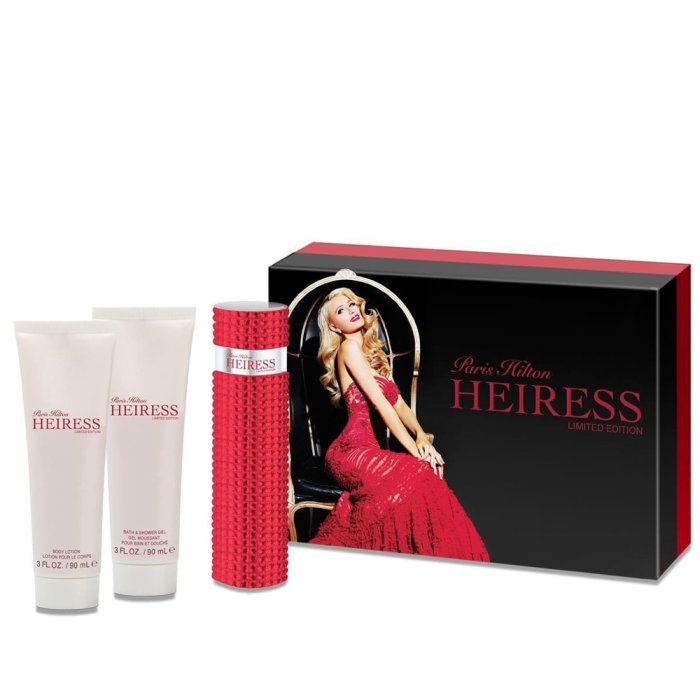 Paris Hilton Heiress (W) Set Edp + Edp +Bl + Sg