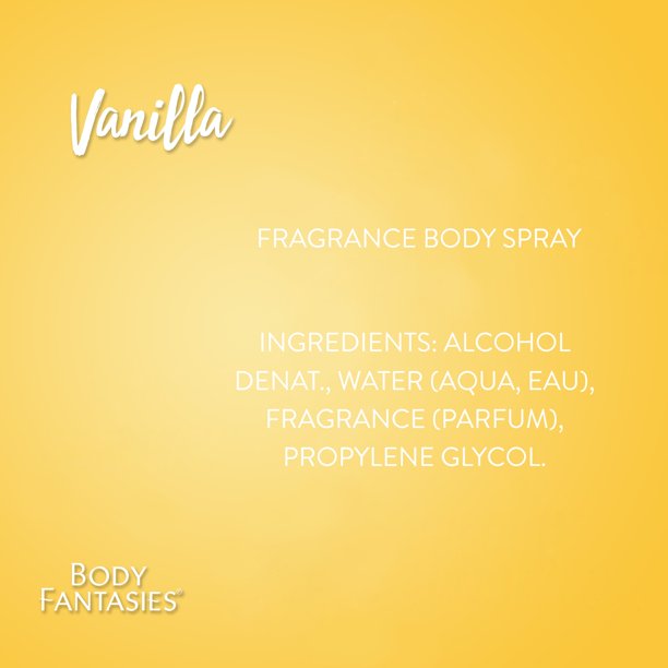 Body Fantasies Vanilaa Body Mist 236ml