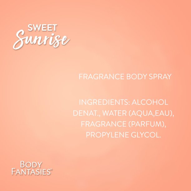 Body Fantasies Sweet Sunrise Body Mist 236ml