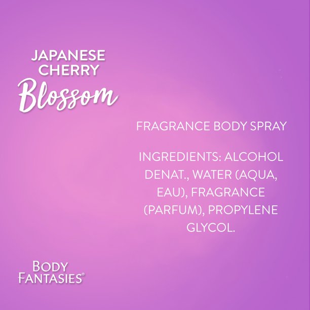Body Fantasies Japanese Cherry Blossom Body Mist 236ml