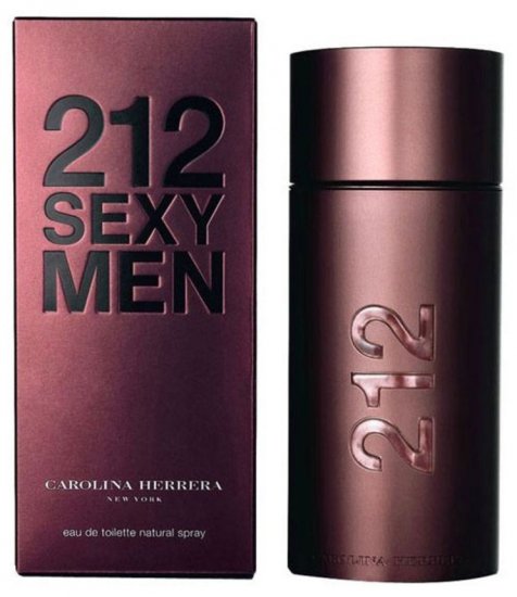 Carolina Herrera 212 Sexy Men EDT 100ml For Men