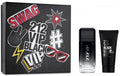 Carolina Herrera 212 VIP Black Mens Set 100ml Eau De Toilette E.D.T + 100ml After Shave Gel