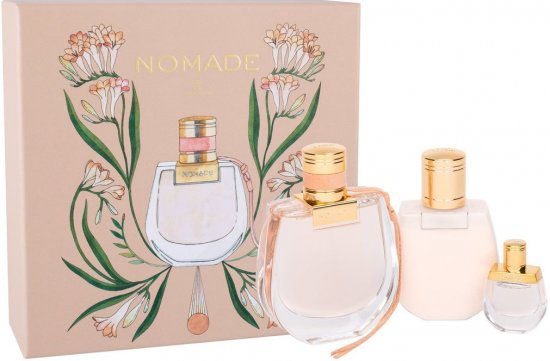 Chloe Nomade Gift Set Women 75ml + 5ml Eau De Parfum E.D.P + 75ml Body Lotion
