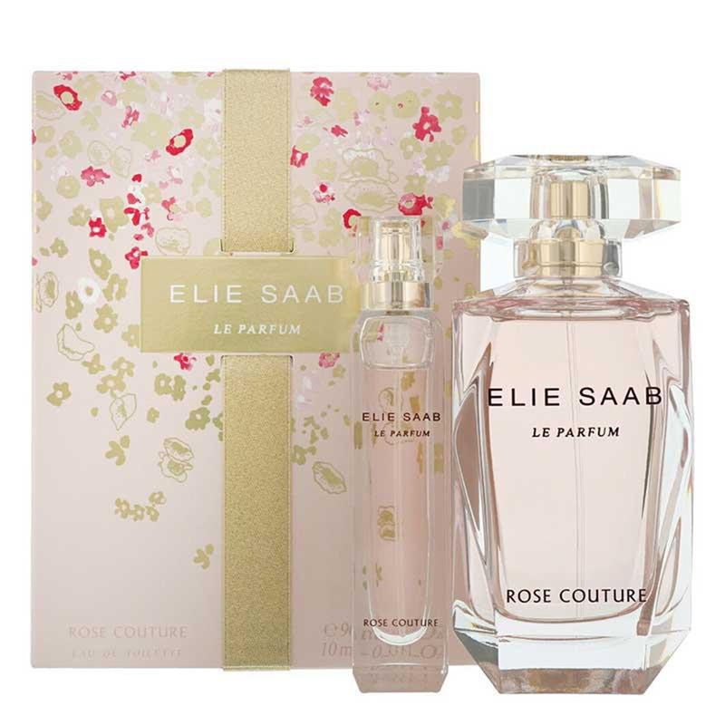 Elie Saab Rose Couture Set Women + Eau De Toilette E.D.T