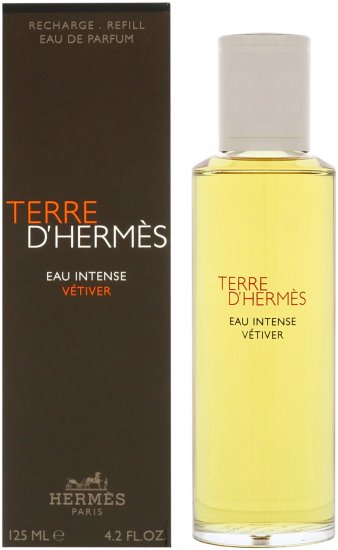 Terre D'hermes Eau Intense Vetiver Cologne 125ml Refill EDP
