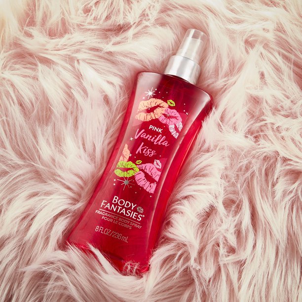 Body Fantasies Pink Vanilla Kiss Body Mist 236ml